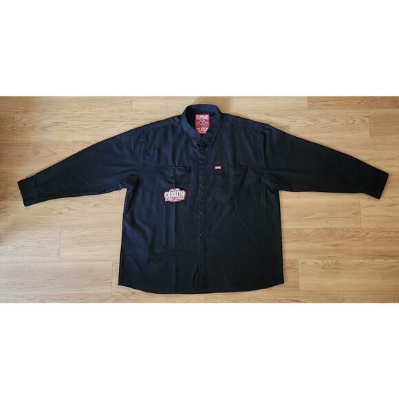 Dixxon Flannel Company The Outlaw Live Fast Forever Black Pearl Snap Mens 5XL